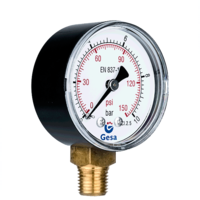 pressure gauges with plastic case m0101