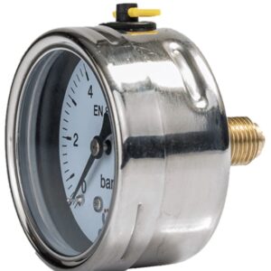 pressure gauges with case in stainless steel m0304