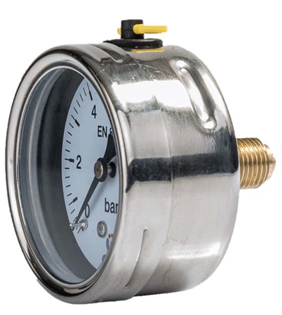 pressure gauges with case in stainless steel m0304 pressure gauges with case in stainless steel m0304